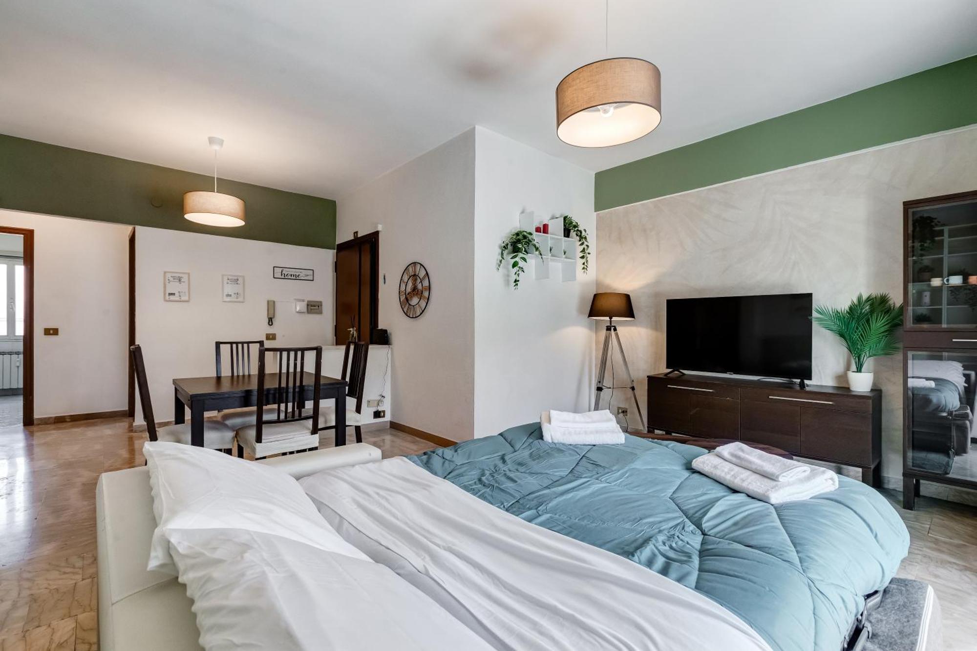 Apartment Cozy Boho-style Near Metro A Rom
